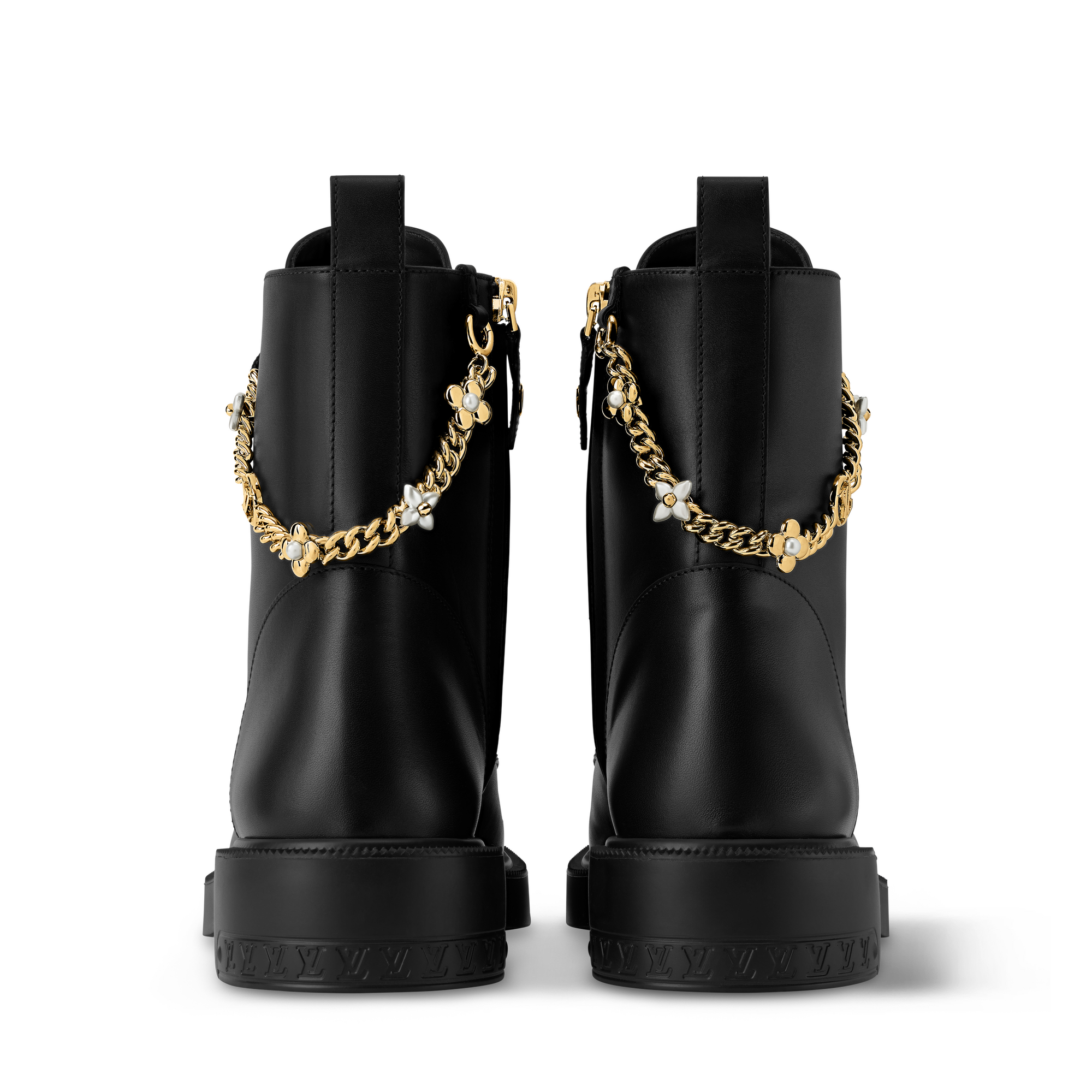 【美品 定価26万円】 LOUIS VUITTON ルイヴィトン　ヒール　ブーツ LV ボブール アンクルブーツ ｜ルイ・ヴィトン 公式サイト - 1AABB9